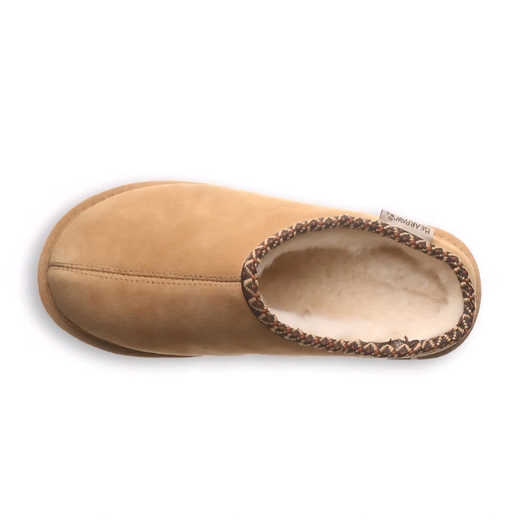 Bearpaw Women's Martis Suede Winter Slipper - Iced Coffee Solid - Picture 8 of 9